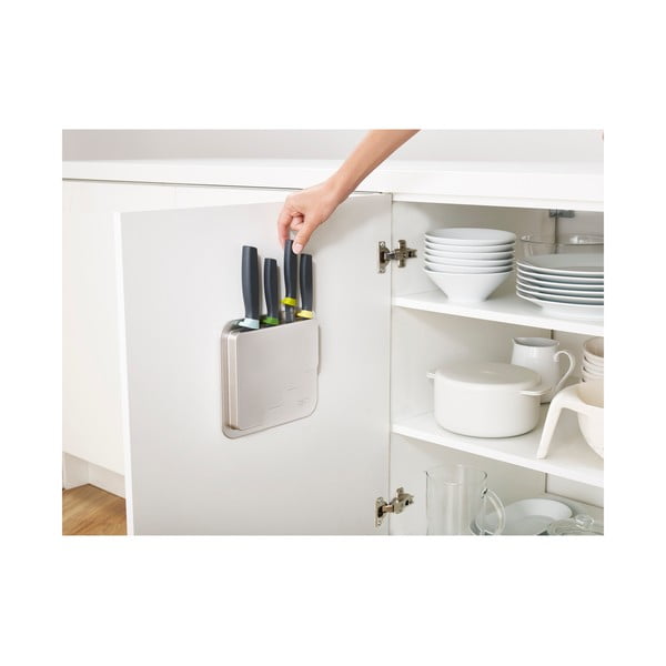 Rozsdamentes acél kés készlet tartóval 4 db-os DoorStore™ – Joseph Joseph-image-3