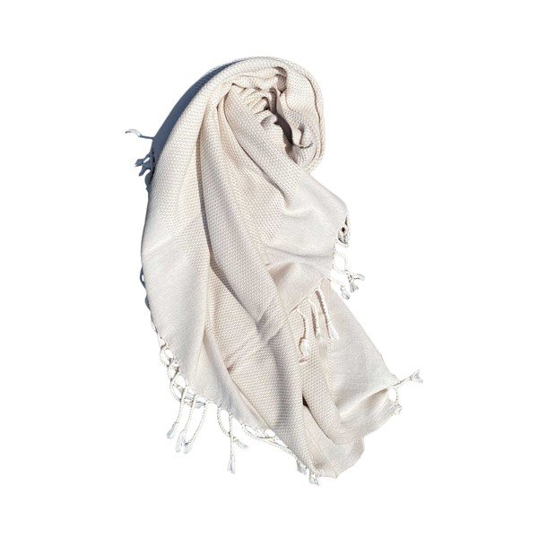 Bézs pamut strandlepedő 90x175 cm Retro – Foutastic-image-4