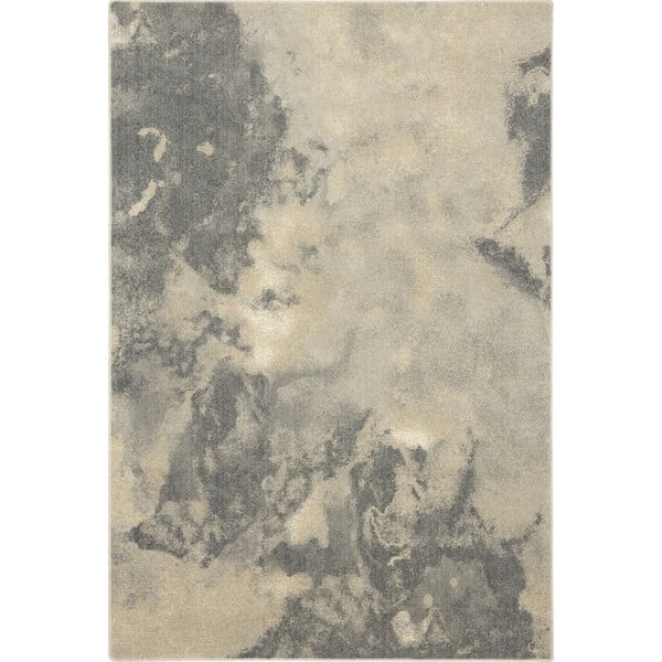 Bézs gyapjú szőnyeg 133x180 cm Blur – Agnella