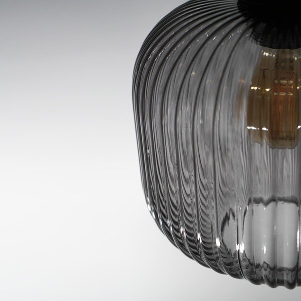 Garbo fekete függőlámpa, magasság 127,5 cm - SULION-image-1