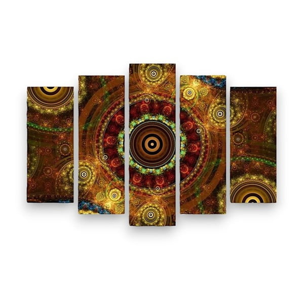 Boho többrészes kép, 105 x 70 cm