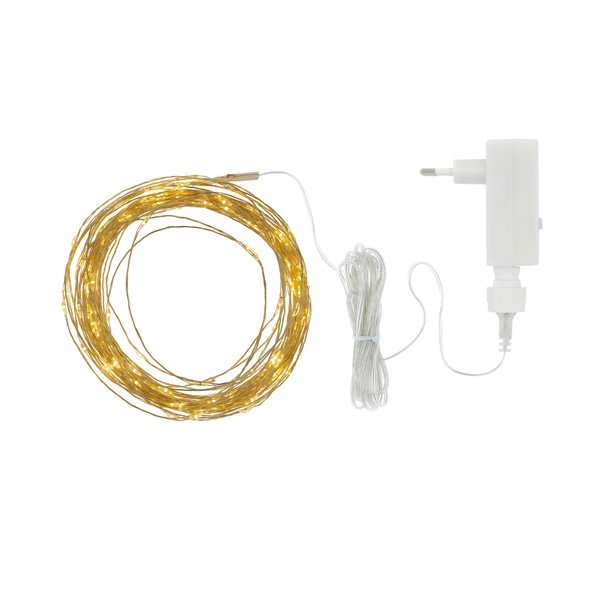 Knirke világító LED fényfüzér, hosszúság 7,9 m - Sirius