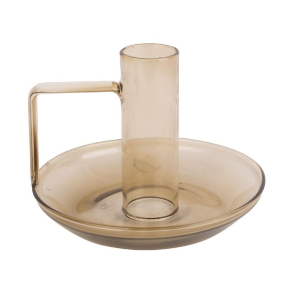 Mod világosbarna üveg gyertyatartó - PT LIVING-image-3