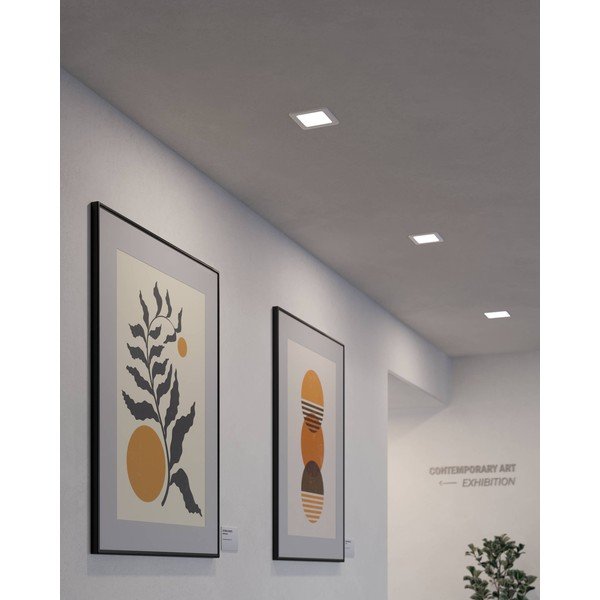 Fehér LED süllyesztett mennyezeti lámpa 12x12 cm FUEVA 5 – EGLO-image-1