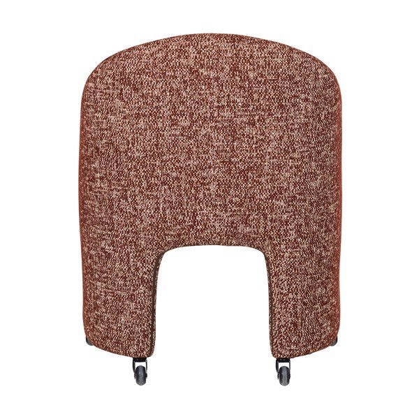 Terrakotta színű kárpitozott irodai szék Cordo – WOOOD-image-4