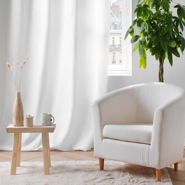 Fehér mikroszálas termo függöny 135x260 cm Micropolar – douceur d'intérieur-image-4