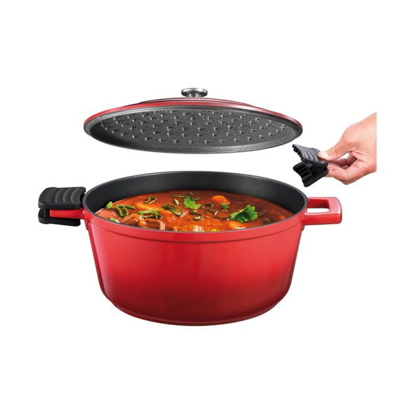 Indukciós tűzhelyhez alkalmas edény 6.8 l Bordeaux – Tescoma-image-3