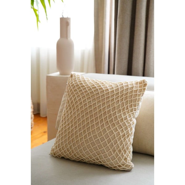 Pamut párnahuzat 43x43 cm Net – Mioli Decor