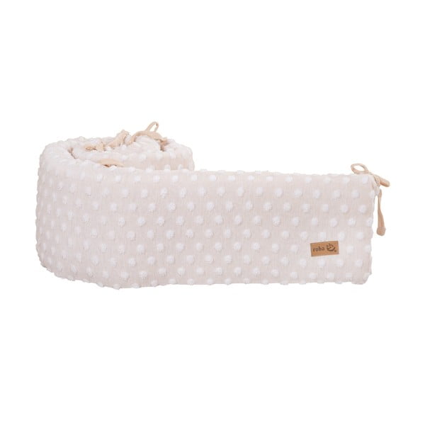 Bézs pamutkeverék rácsvédő 170 cm Frosty Almond – Roba-image-2