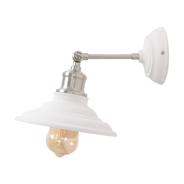 Fehér fali lámpa ø 21 cm Loret – GTV