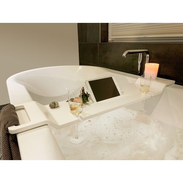 Matera fehér fürdőszobai polc, hosszúság 94 cm - Wenko-image-4