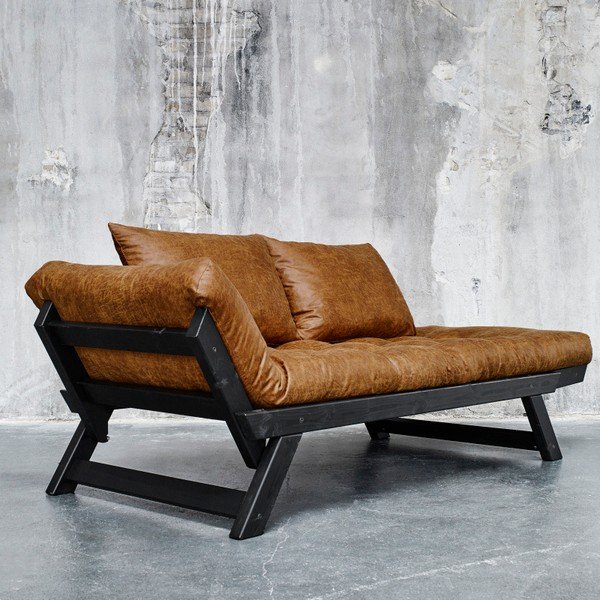 Vintage Bebop Black/Cognac kanapé - Karup-image-1