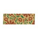 Kókuszrost lábtörlő 40x120 cm Red & Green Floral – Artsy Doormats