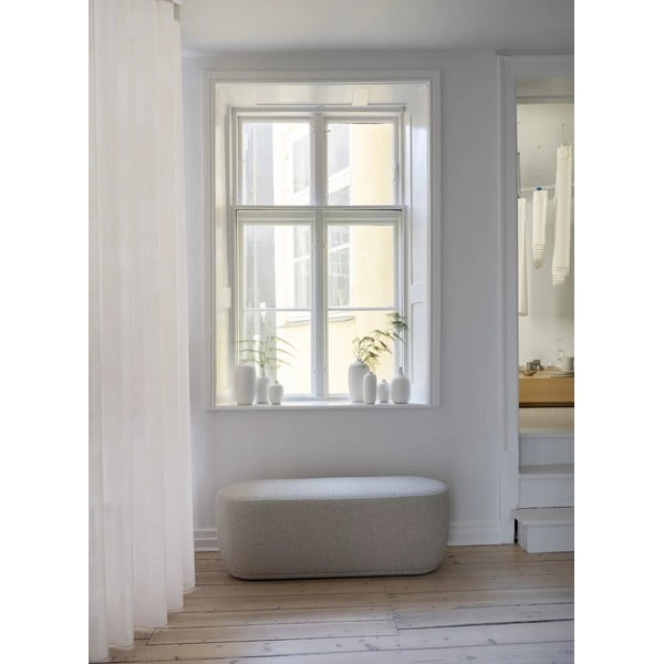 Szürke buklé puff KUON – Blomus-image-4