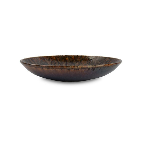Barna mély porcelán tányér ø 26 cm Resto – BonBistro-image-2