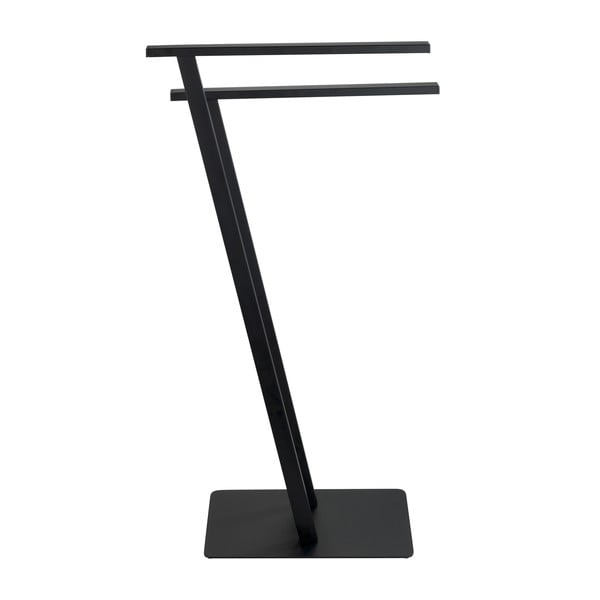 Matt fekete acél törölközőtartó állvány Lirio – Wenko-image-3