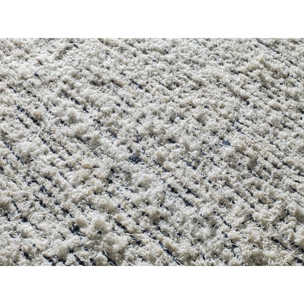 Krémszínű kézi szövésű pamut szőnyeg 60x110 cm Reimagine – Universal-image-3