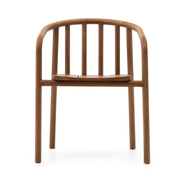 Natúr színű tömörfa kerti szék Turqueta – Kave Home-image-2