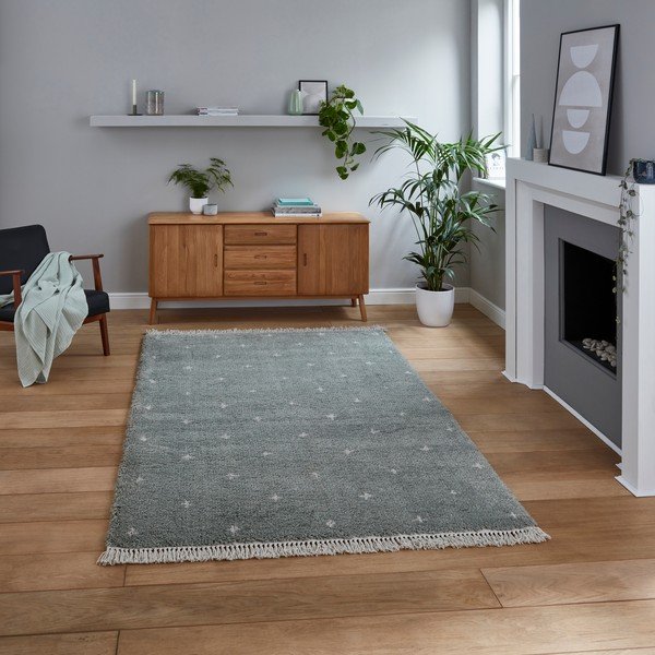 Boho Dots mentazöld szőnyeg, 120 x 170 cm - Think Rugs-image-1