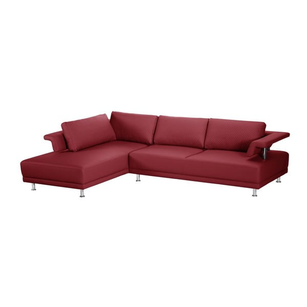 Einaudi piros kanapé, bal oldali kivitel - Florenzzi