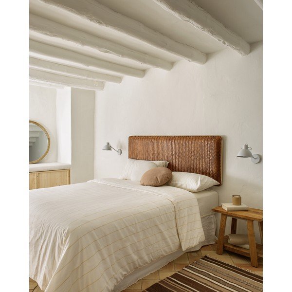 Safara teakfa lábtartó - Kave Home-image-3