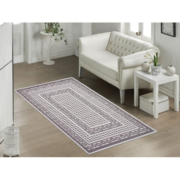 Olivia sötétbézs pamut szőnyeg, 80 x 200 cm - Vitaus-image-2