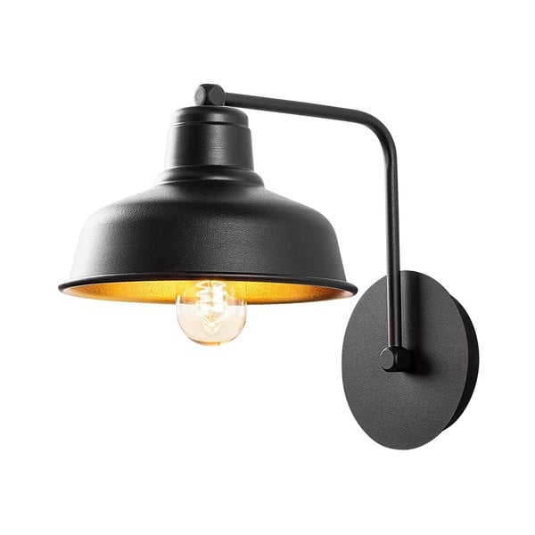Fekete fali lámpa Berceste – Opviq lights-image-2