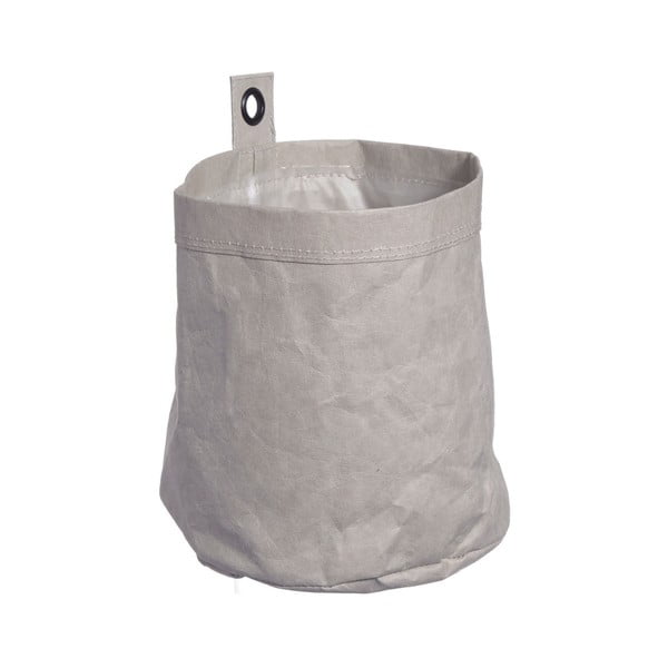 Home szürke szennyestartó kosár mosható papírból, ⌀ 19 cm - Furniteam