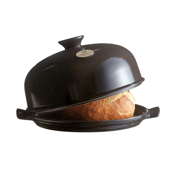 Fekete kerek kenyérsütő forma, ⌀ 28,5 cm - Emile Henry-image-3