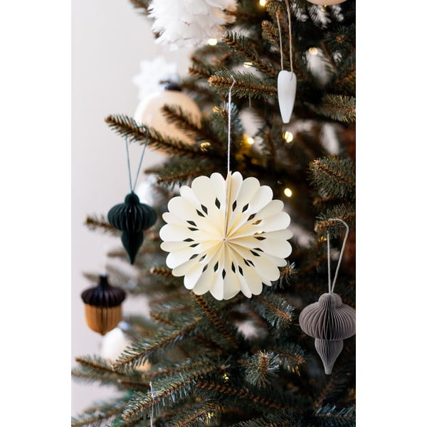 Papír karácsonyfadísz készlet 4 db-os Milay – Bloomingville-image-3