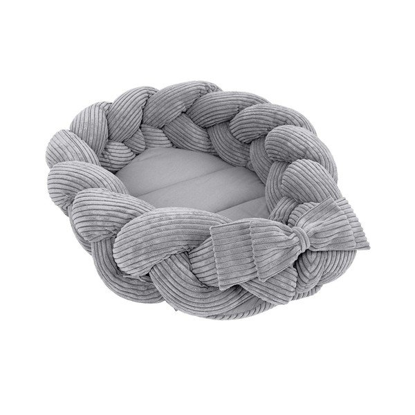 Szürke babafészek 47x70 cm – Meowbaby