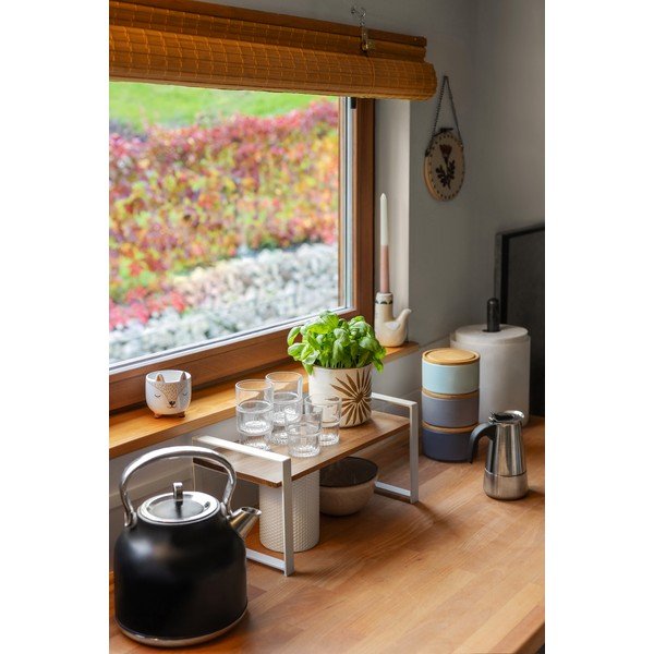 Idris fehér terrakotta virágcserép, magasság 12 cm - Bloomingville-image-2