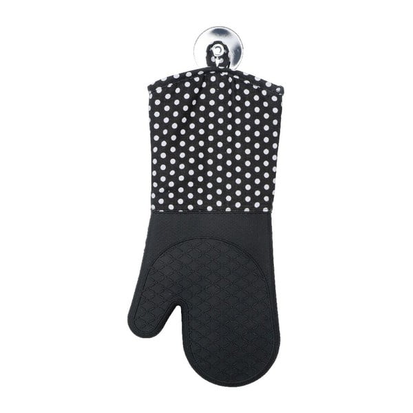 Oven 2 db fekete szilikon edényfogó kesztyű - Wenko-image-3