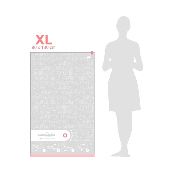 Vákuumzsák készlet 3 db-os Vacuum XL – Compactor-image-3