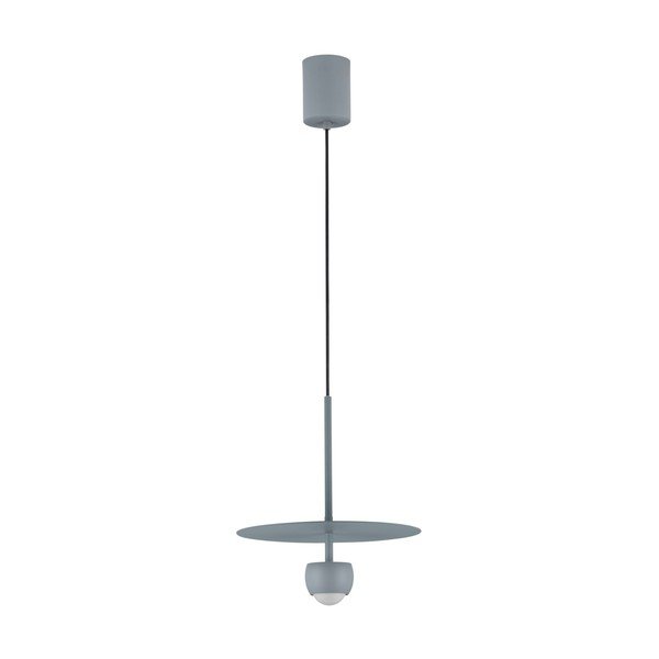 Szürkéskék alumínium LED függőlámpa ø 30 cm Edem – Nova Luce