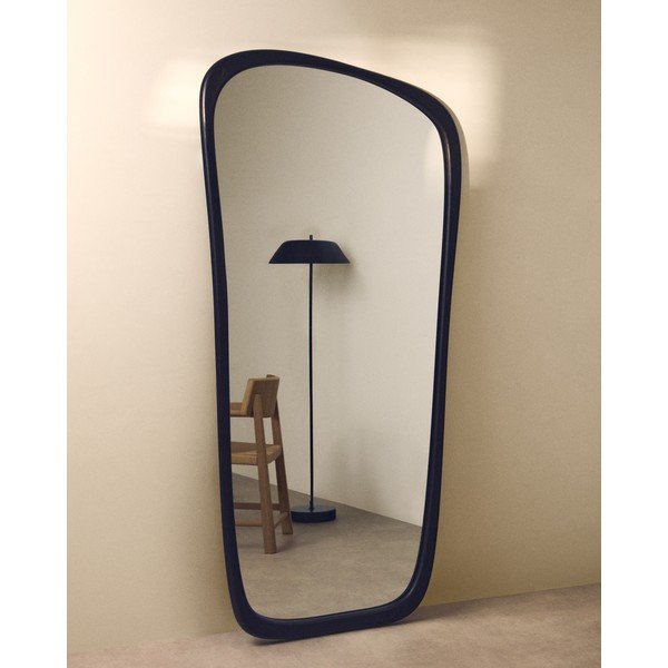 Fali tükör tömörfa kerettel 94,5x192 cm Alura – Kave Home-image-1