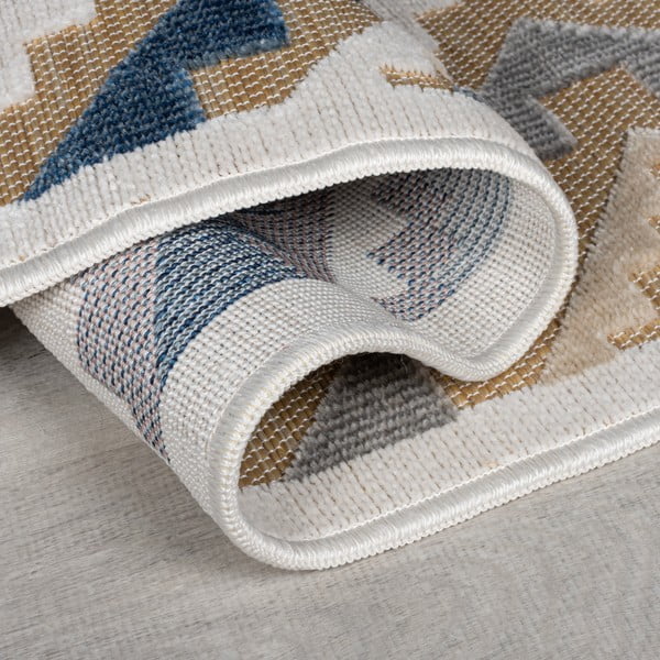 Krémszínű kültéri-beltéri szőnyeg 120x170 cm Zion Natural – Flair Rugs-image-2