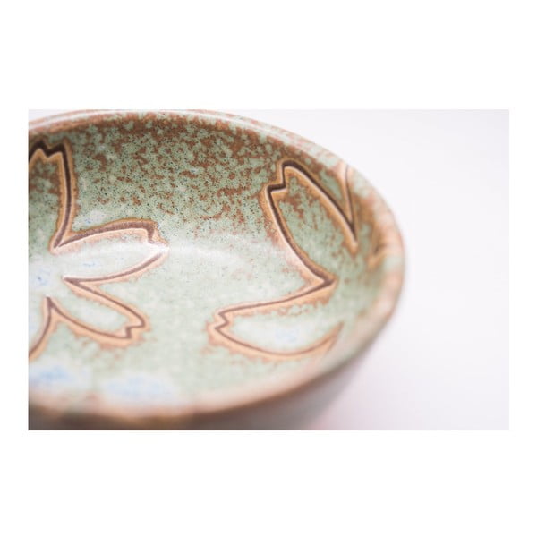 Zöld hatrészes kerámia étkészlet sushihoz - MIJ-image-1