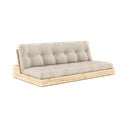 Bézs kinyitható kanapé 196 cm Base – Karup Design