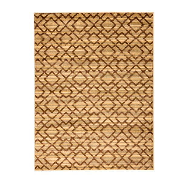 Inspiration Ludmo barna fokozottan ellenálló szőnyeg, 165 x 235 cm - Floorita