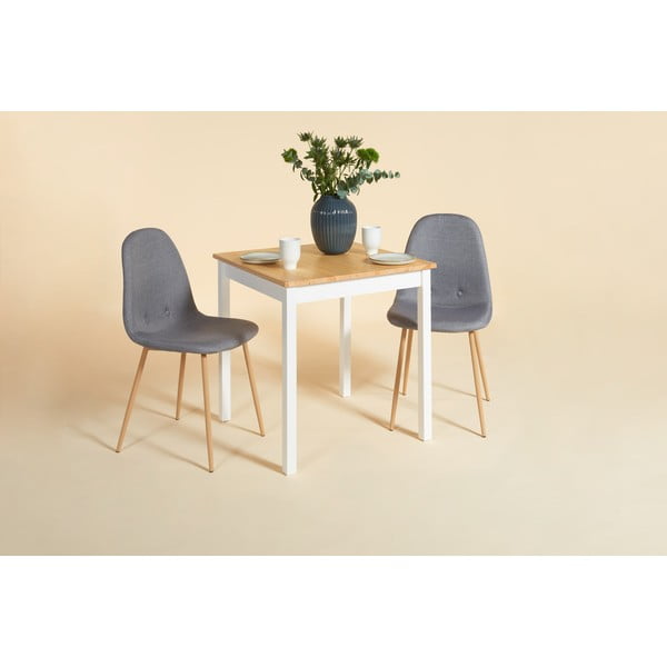 Sydney étkezőasztal és 2 db Lissy étkezőszék - Bonami Essentials-image-1