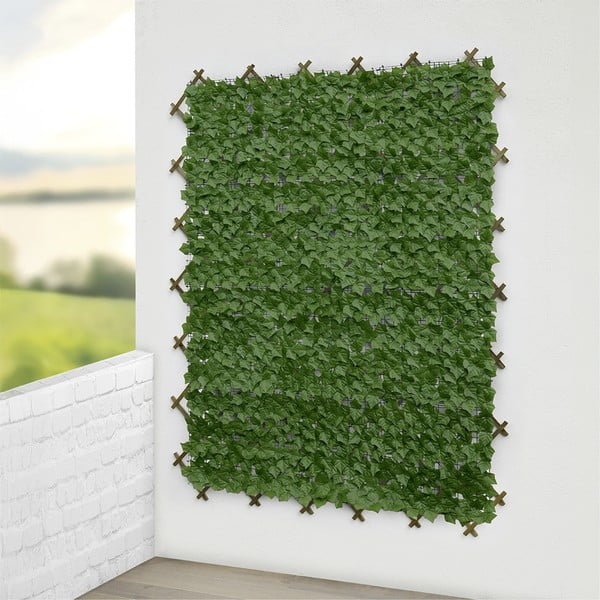 Zöld műanyag belátásgátló erkélyre 300x100 cm Ivy – Maximex-image-4