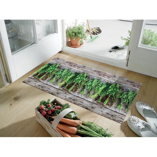 Aromatica barna-zöld futószőnyeg, 58 x 280 cm - Floorita-image-1