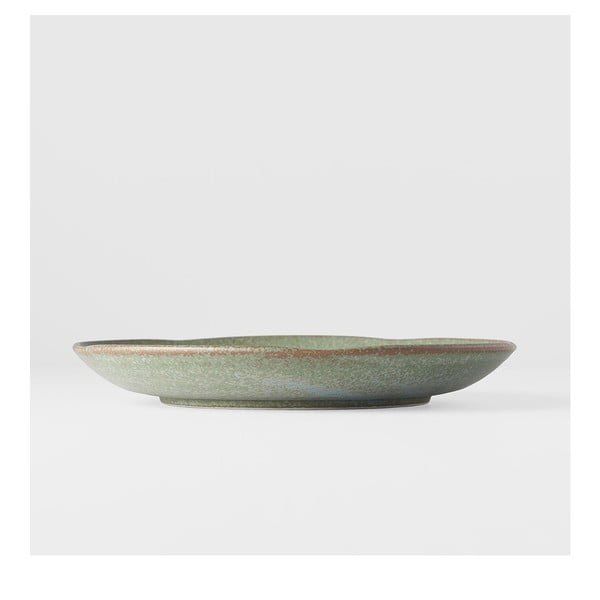 Fade zöld kerámia tányér, ø 24 cm - MIJ-image-2