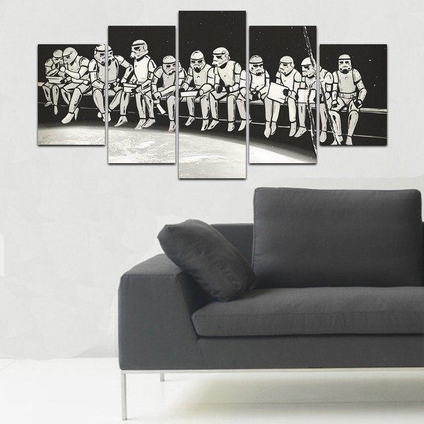 Decor Black&White Clones többrészes kép - Homemania-image-1
