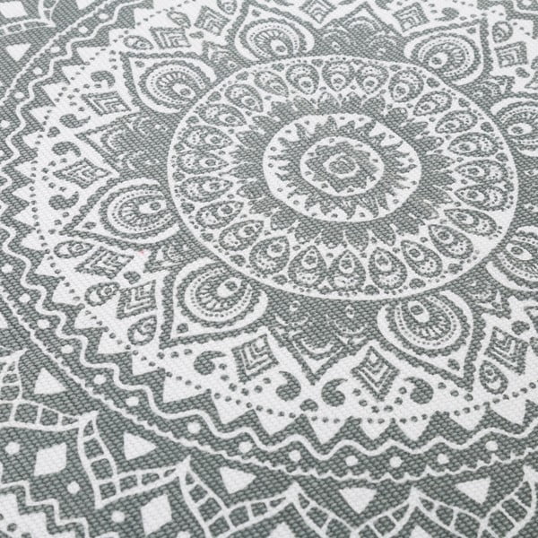 2 darab szürke kerek szőnyeg, ⌀ 90 cm - Unimasa-image-2