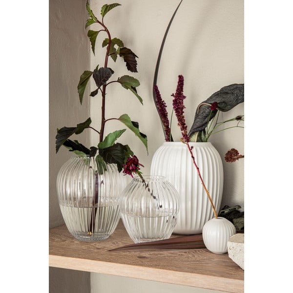 Váza fúvott üvegből, magasság 14 cm - Kähler Design-image-2