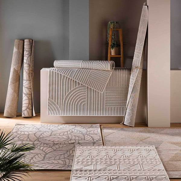 Bézs szőnyeg 160x230 cm Odilon – douceur d'intérieur-image-1