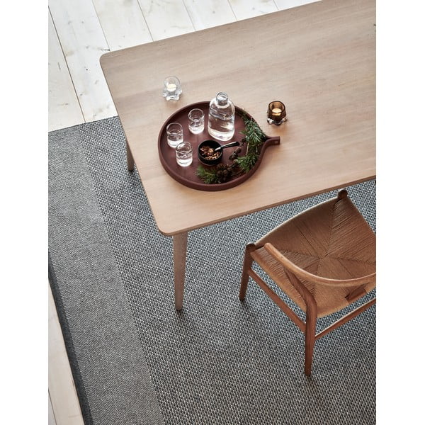 Antracitszürke kültéri-beltéri futószőnyeg 85x260 cm Edit Charcoal – Pappelina-image-2