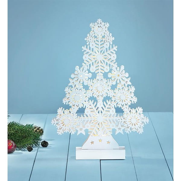 Prince fehér világító LED dekoráció, magasság 39 cm - Markslöjd